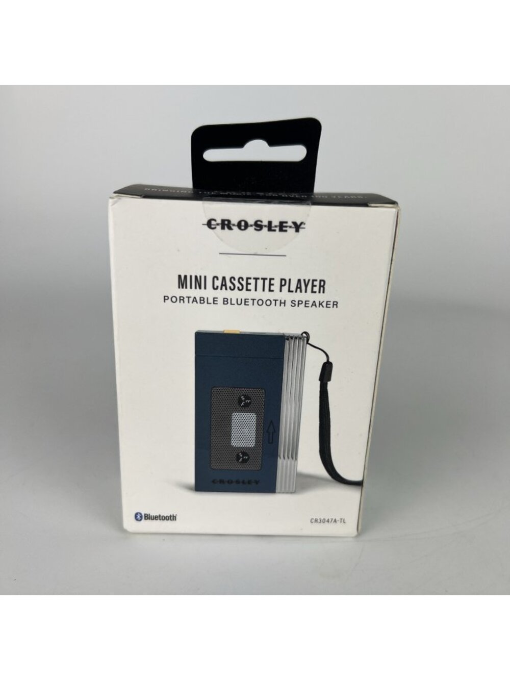 Crosley CR3047A-TL Mini Retro Bluetooth Cassette Player Speaker New
